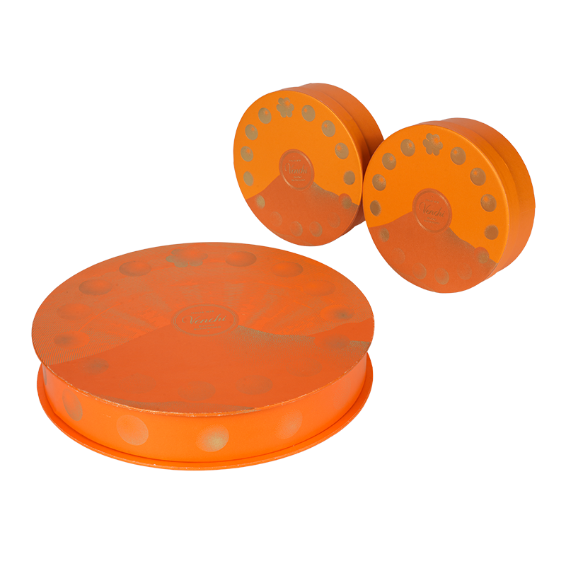 Kotak gula-gula bulat kalis lembapan tegar