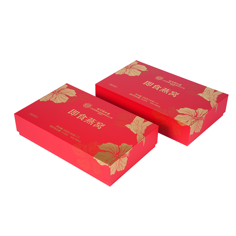 Kotak hadiah sarang burung penutup angkat tegar