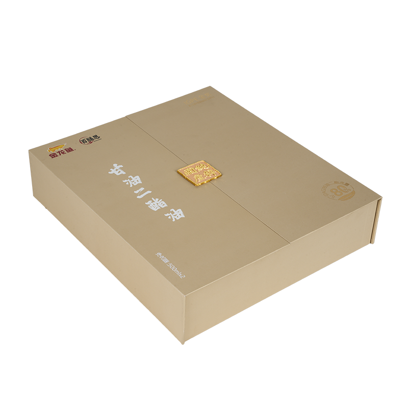 Kotak hadiah minyak makan dua pintu tegar