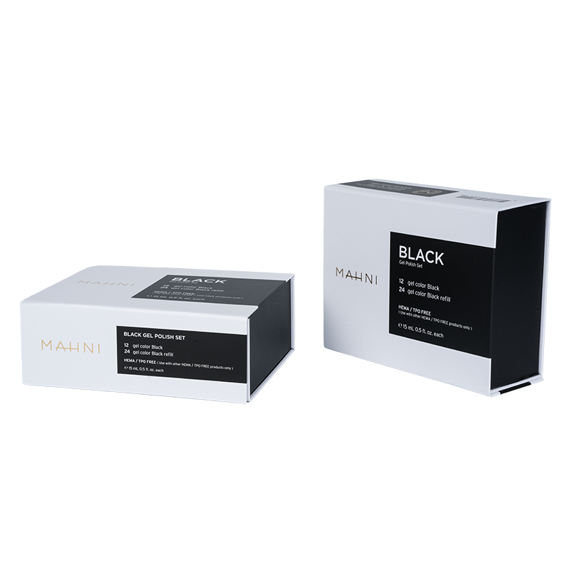 Kotak pembungkusan minyak wangi penutup dan asas yang tegar