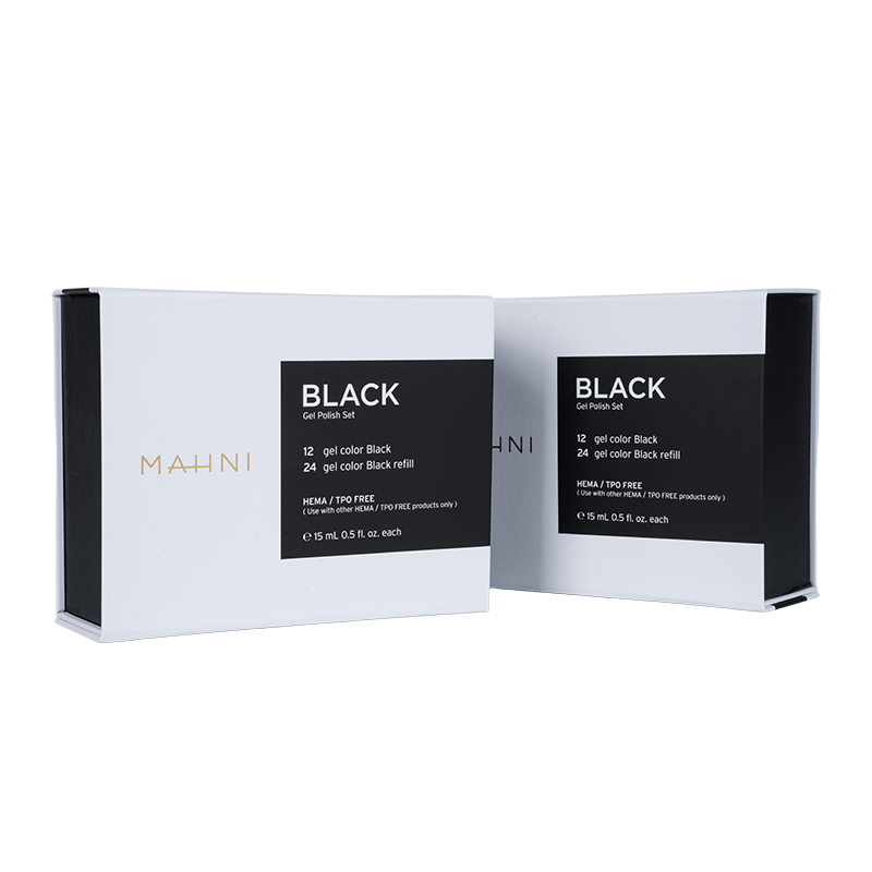 Kotak pembungkusan minyak wangi penutup dan asas yang tegar