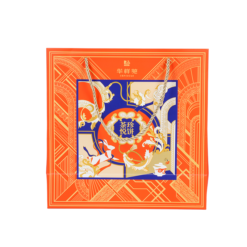 Pemegang kalis air kraft/beg bawa kek kadbod putih