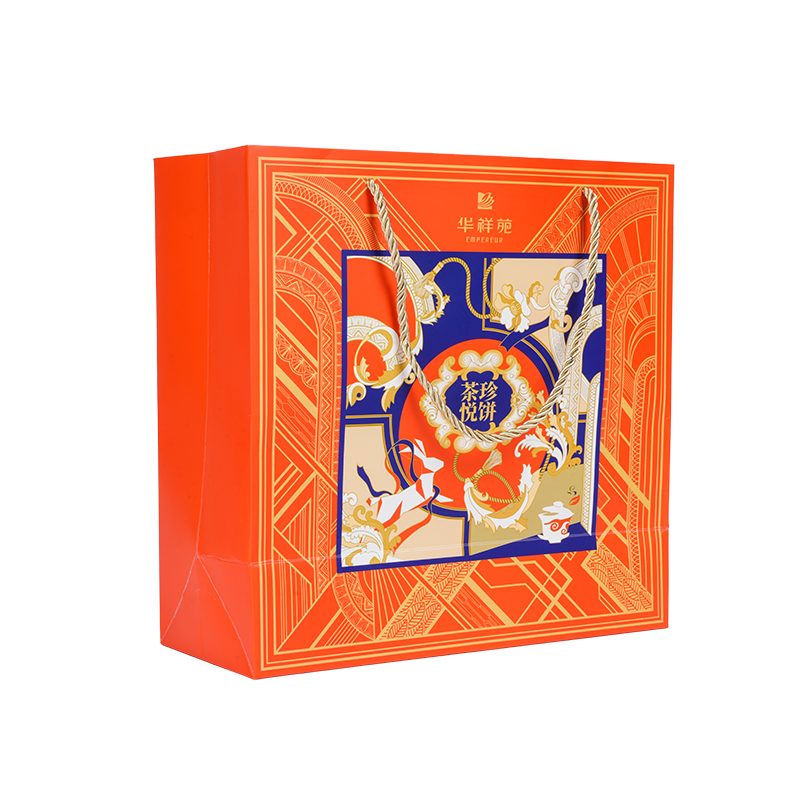 Pemegang kalis air kraft/beg bawa kek kadbod putih