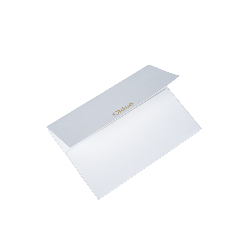 Tag gantung kadbod putih dua lapisan untuk pembungkusan pakaian