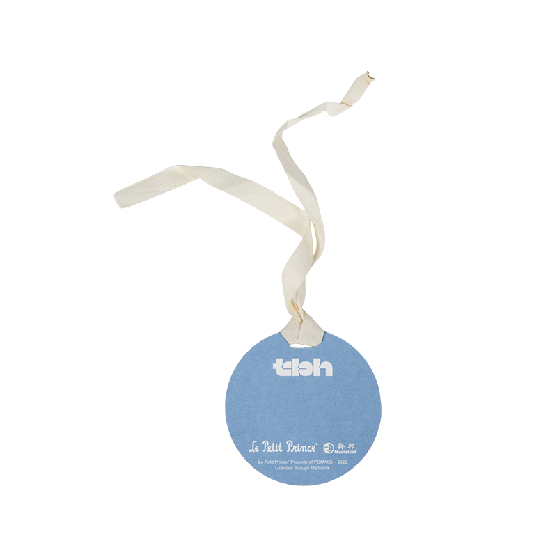 Tag gantung kadbod putih dua lapisan untuk pembungkusan pakaian