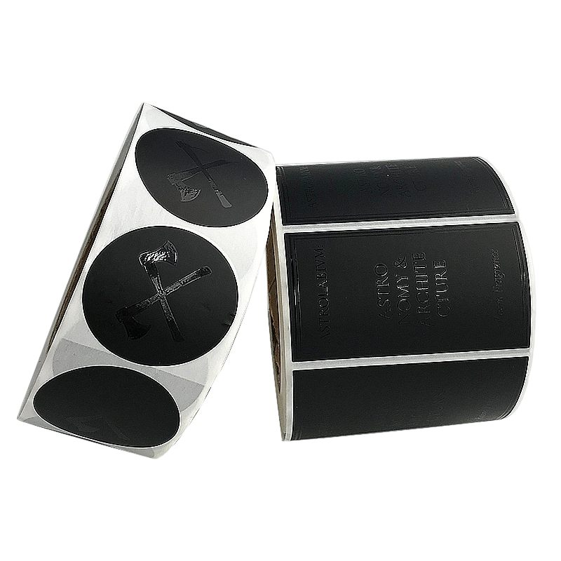 Pelekat pelekat untuk pembungkusan kosmetik