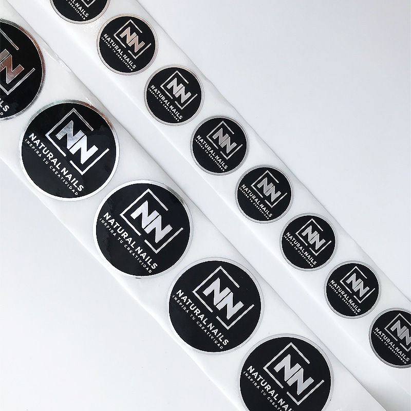 Pelekat pelekat untuk pembungkusan kosmetik