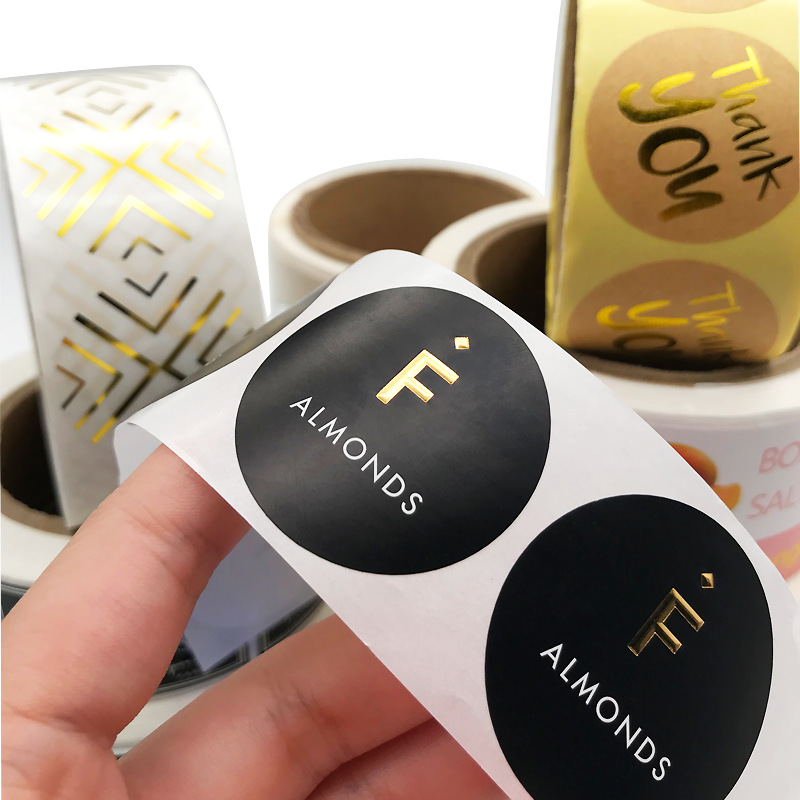 Label pelekat kertas bersalut