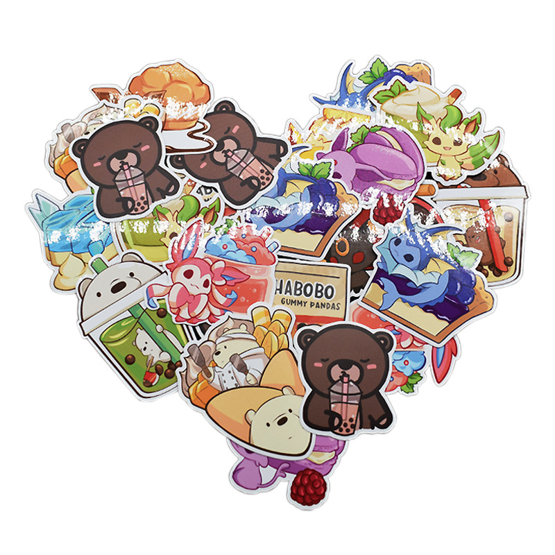 Label pelekat kertas bersalut