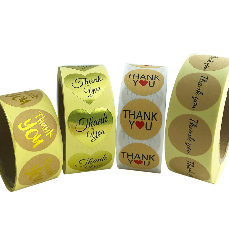 Label pelekat kertas bersalut