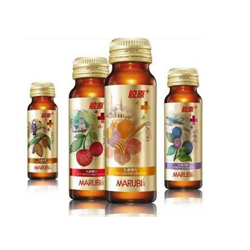 Label pelekat diri untuk suplemen kesihatan